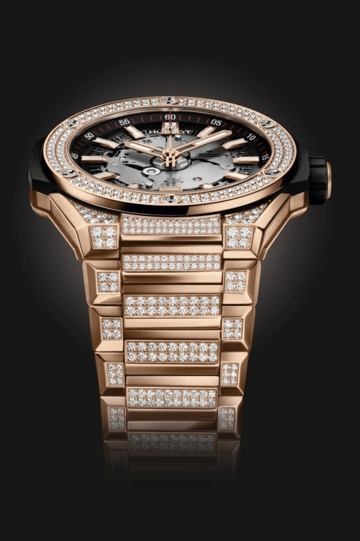 Hublot,Big Bang 40mm,40mm,KING GOLD,Grey,Day,Sapphire,Crystal Glass,Round,456,456.OX.0180.OX.3704