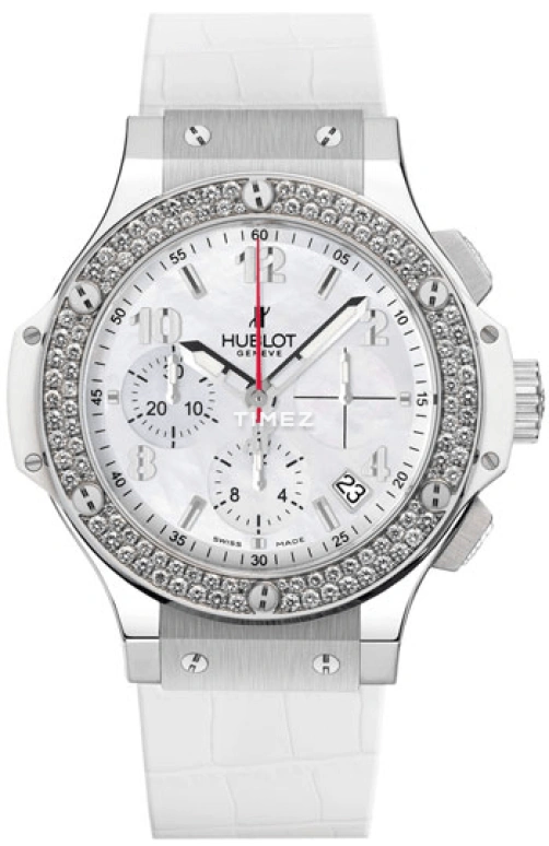 Hublot,Big Bang 41mm,41mm,Stainless Steel,White,Automatic,Chronograph,Day,341,341.SE.231.LS.114