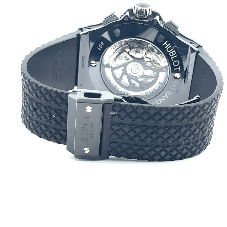 Hublot,Big Bang 44mm,44mm,Ceramic,Titanium,Black,Automatic,Chronograph,Day,301,301.CV.130.RX.110