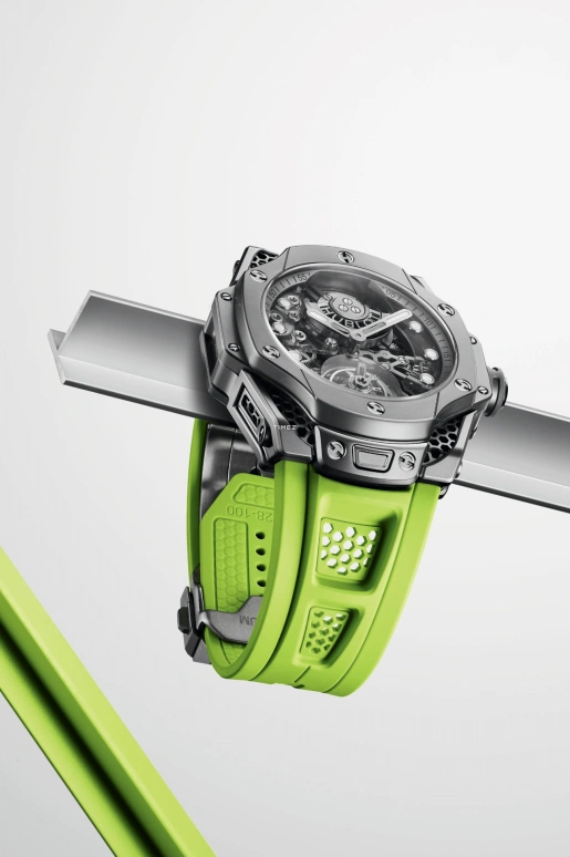 Hublot,Big Bang 44mm,44mm,Titanium,Grey,Skeleton,Automatic,Tourbillon,Sapphire,Crystal Glass,428,428.NX.0101.RX.SRA23