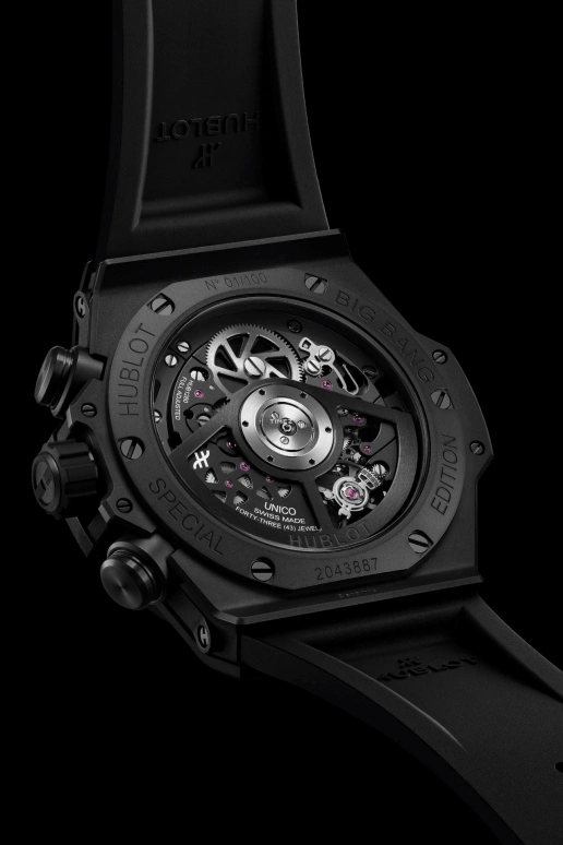 Hublot,Big Bang 42mm,42mm,Ceramic,Black,Automatic,Chronograph,Day,Flyback,441,441.CI.1140.VR.MEX25