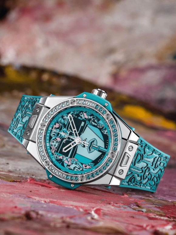 Hublot,Big Bang 39mm,39mm,Stainless Steel,Multi-Color,Black,Automatic,50hours,In-house Caliber,465,465.SX.1190.VR.1207.LIP19