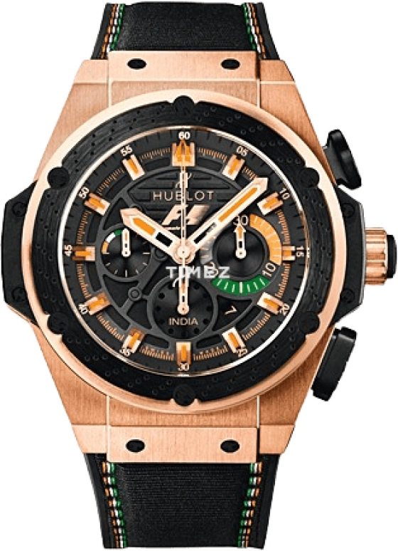 Hublot,King Power 48mm,48mm,Rose Gold,Black,Automatic,Chronograph,42hours,703,703.OM.1138.NR.FMI11