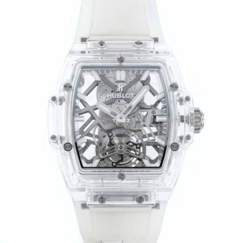 Hublot,Spirit of Big Bang 44x47mm,44x47mm,Sapphire,Silver,Handwound,Tourbillon,120hours,606,606.JX.0120.RT.Y0S17