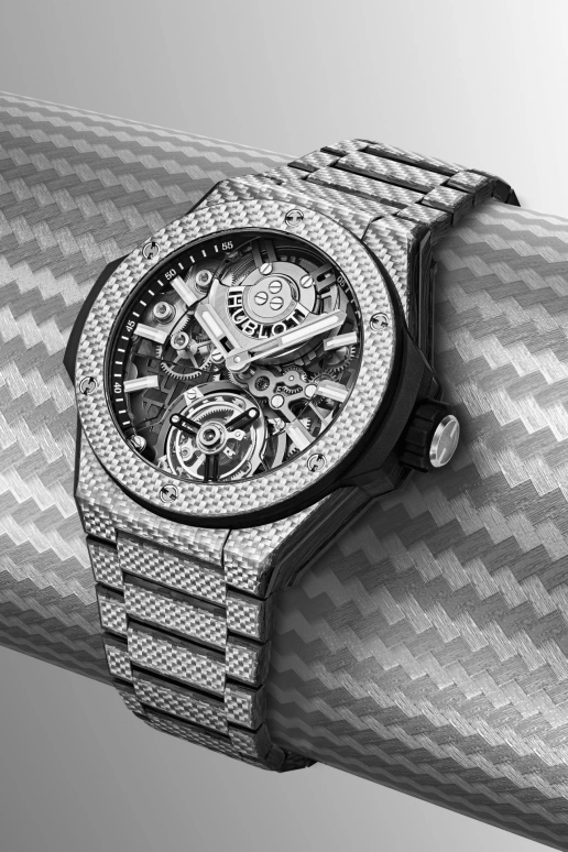 Hublot,Big Bang 43mm,43mm,Texalium,Skeleton,Tourbillon,Sapphire,Crystal Glass,Round,455,455.YS.0170.YS