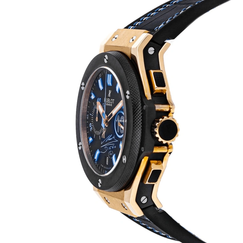 Hublot,Big Bang 44mm,44mm,Rose Gold,Black,Automatic,Chronograph,Day,318,318.PM.1129.GR.DMA10