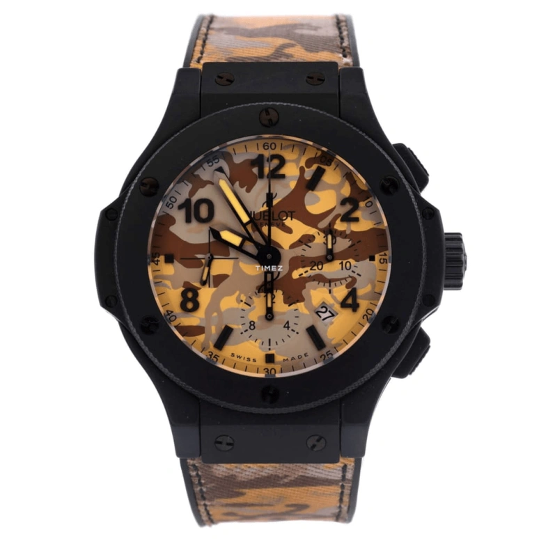 Hublot,Big Bang 44mm,44mm,Ceramic,Titanium Gold,Skeleton,Automatic,Chronograph,Day,301,301.CI.8710.NR