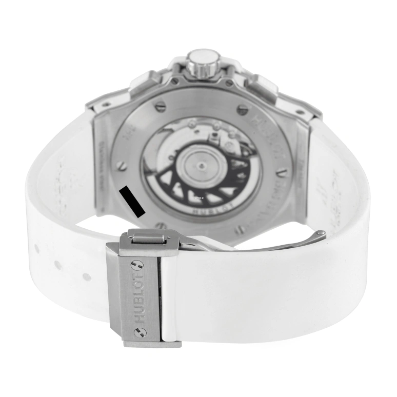 Hublot,Big Bang 41mm,41mm,Stainless Steel,White,Automatic,Chronograph,Day,341,341.SE.2314.LS.194