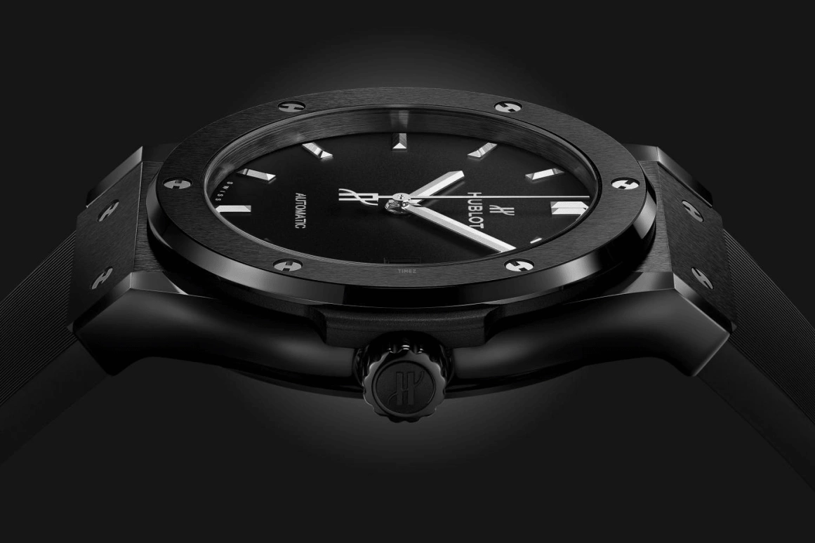 Hublot,Classic Fusion 42mm,42mm,Ceramic,Black,Automatic,42hours,In-house Caliber,542,542.CM.1171.RX