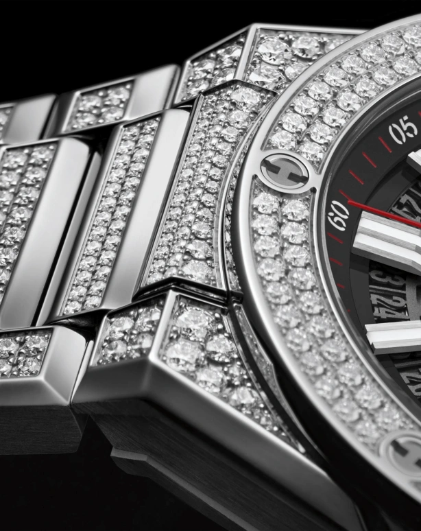 Hublot,Big Bang 40mm,40mm,Titanium,Grey,Day,Sapphire,Crystal Glass,Round,456,456.NX.0170.NX.3704