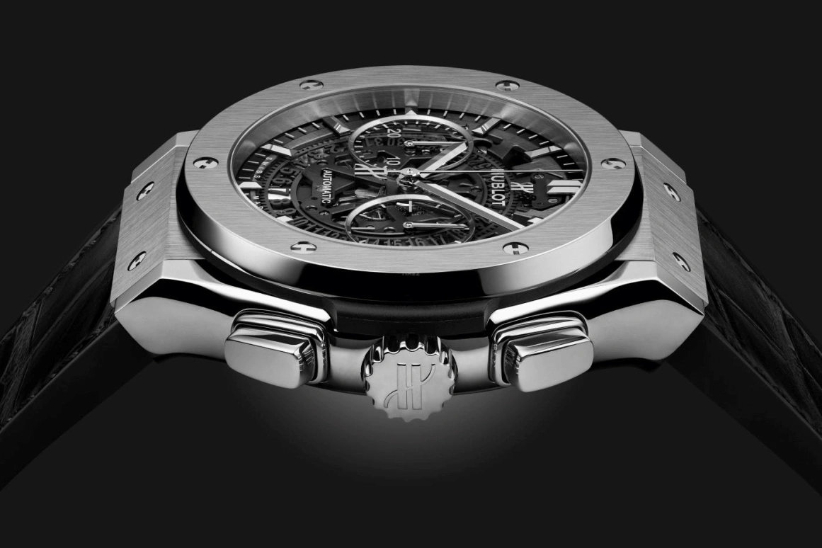 Hublot,Classic Fusion 45mm,45mm,Titanium Gold,Automatic,42hours,In-house Caliber,525,525.NX.0170.LR