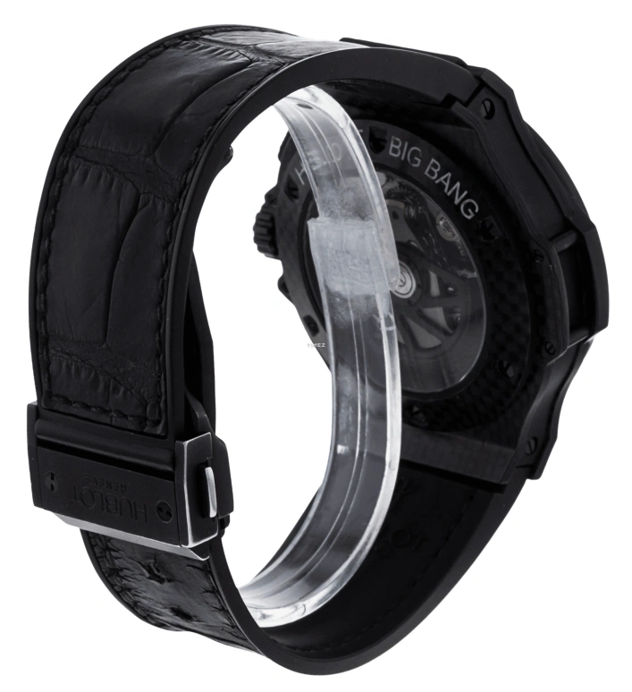 Hublot,Big Bang 44mm,44mm,Carbon,Black,Automatic,Chronograph,Day,301,301.QX.1740.GR