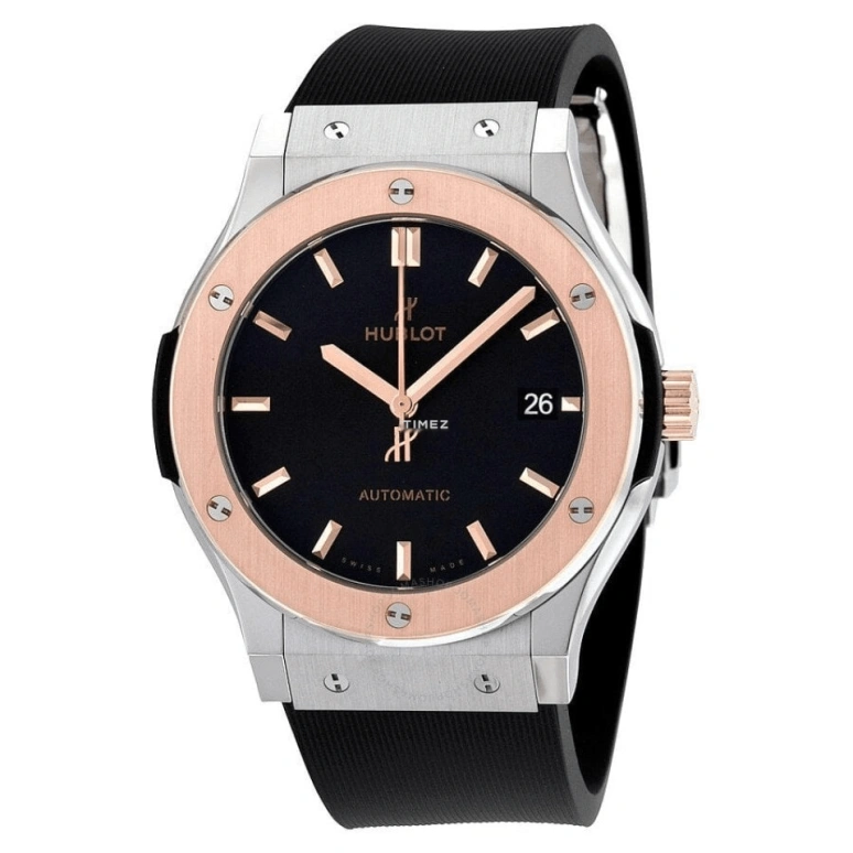 Hublot,Classic Fusion 33mm,33mm,Titanium Gold,Black,Quartz,Day,Sapphire,Crystal Glass,581,581.NO.1480.RX