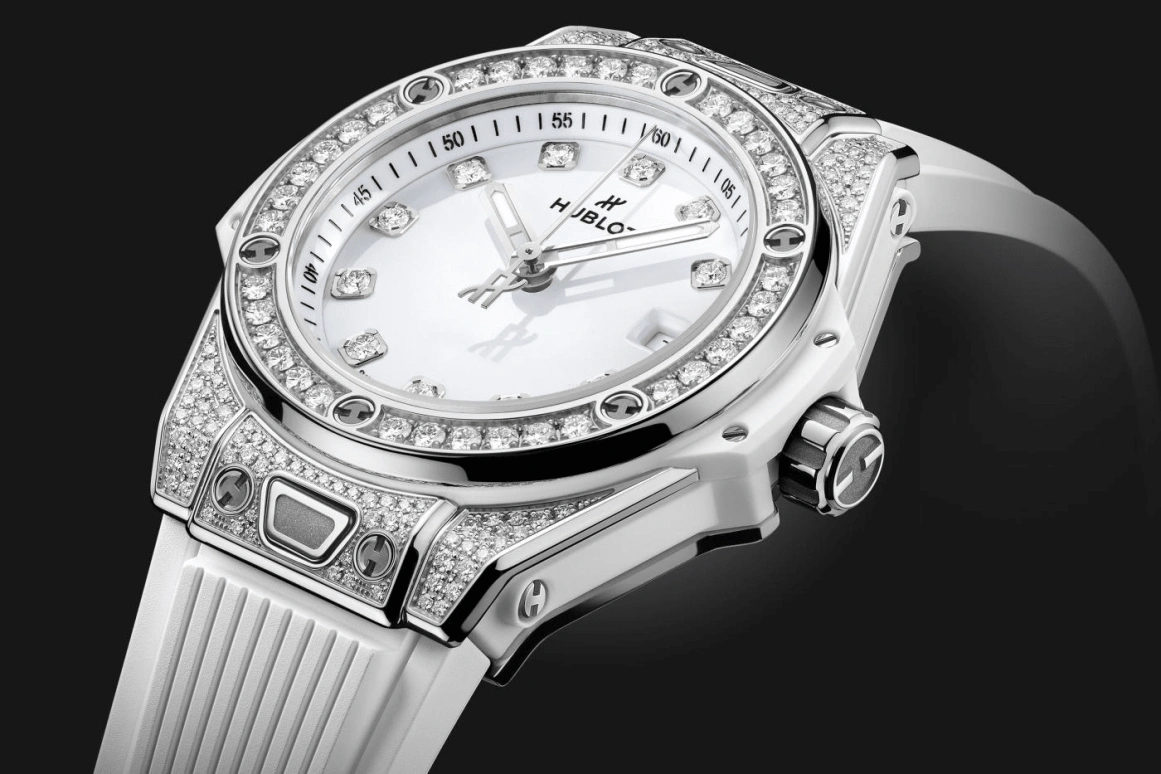 Hublot,Big Bang 33mm,33mm,Stainless Steel,White,Automatic,40hours,In-house Caliber,485,485.SE.2210.RW.1604