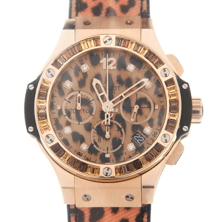 Hublot,Big Bang 41mm,41mm,Rose Gold,Brown,Automatic,Chronograph,Day,341,341.PX.7610.NR.1976