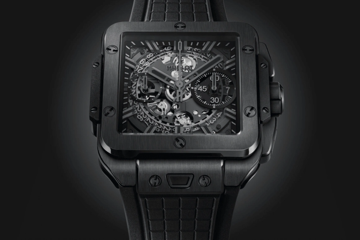 Hublot,Square Bang 42mm,42mm,Ceramic,Automatic,72hours,In-house Caliber,821,821.CX.0140.RX