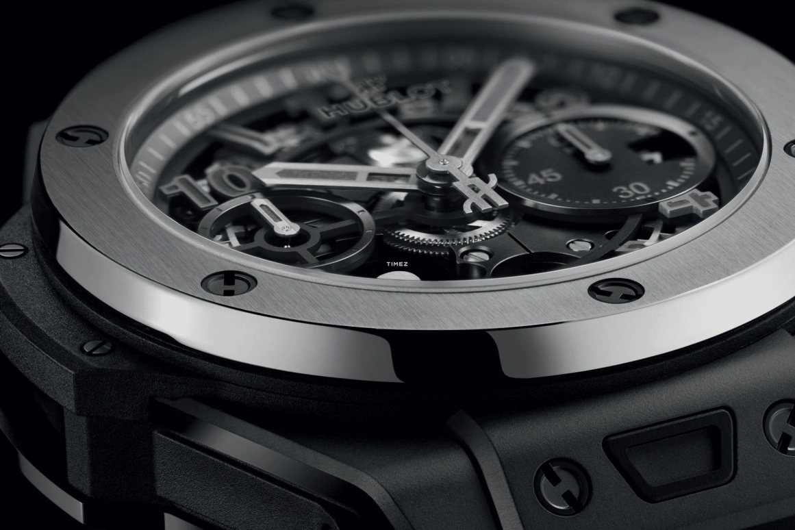 Hublot,Big Bang 42mm,42mm,Ceramic,Black,Skeleton,Automatic,Chronograph,Day,Flyback,Column Wheel,72hours,In-house Caliber,441,441.CK.1140.NR.HEC24