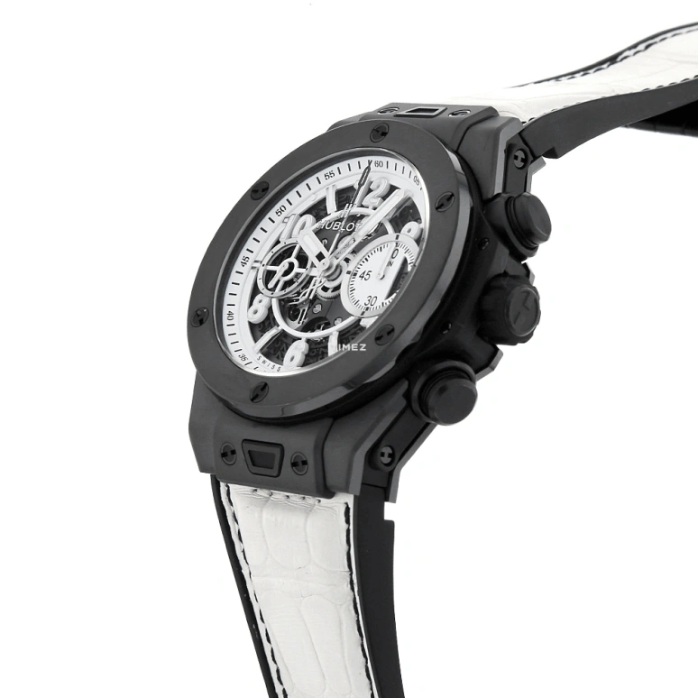 Hublot,Big Bang 45mm,45mm,Ceramic,White,Skeleton,Automatic,Chronograph,Day,Flyback,411,411.CI.2010.LR.JPN16