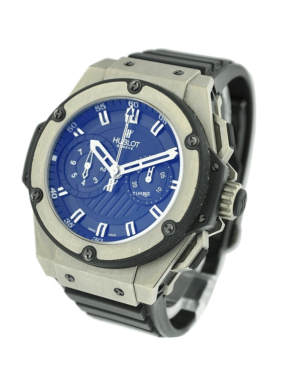 Hublot,King Power 48mm,48mm,Titanium,Black,Automatic,Chronograph,Sapphire,Crystal Glass,715,715.ZX.1127.RX