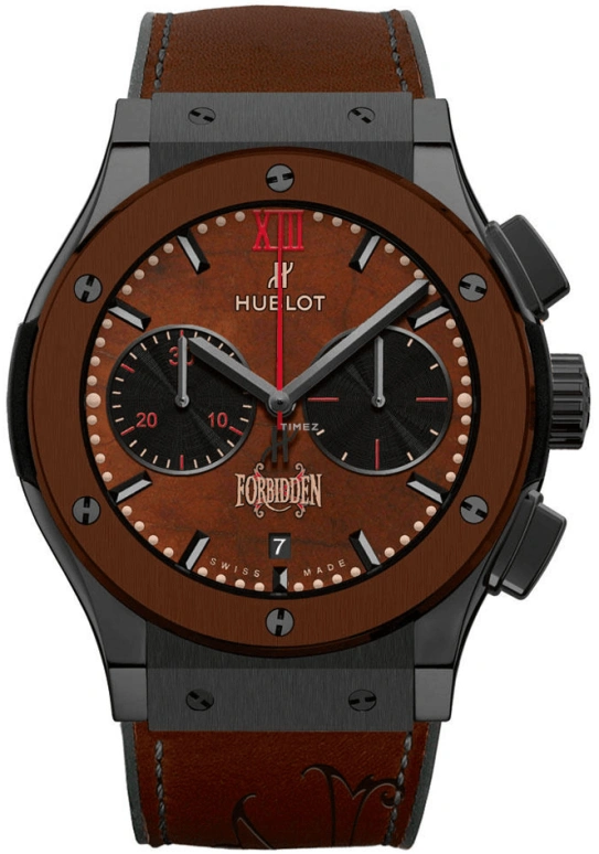 Hublot,Classic Fusion 45mm,45mm,Ceramic,Black,Red,Coffee,Automatic,42hours,In-house Caliber,521,521.CC.0589.VR.OPX14