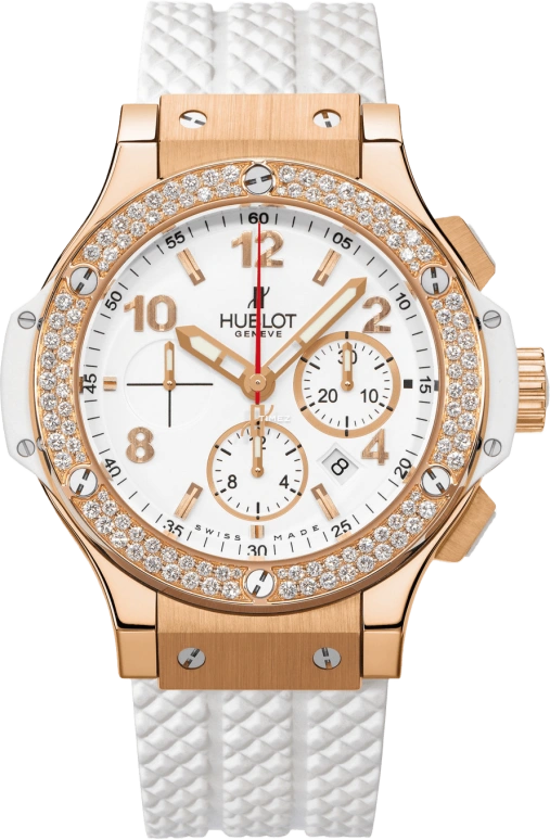 Hublot,Other 44mm,44mm,Rose Gold,White,Sapphire,Crystal Glass,Setting,Diamonds,301,301.PE.230.RW.114