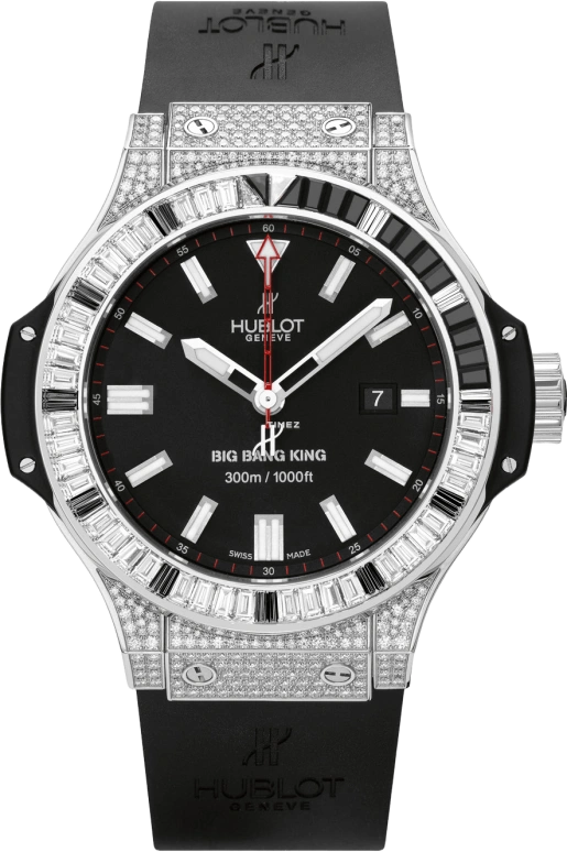 Hublot,Other 48mm,48mm,Palladium,Black,Sapphire,Crystal Glass,Open,322,322.LX.1023.RX.0904