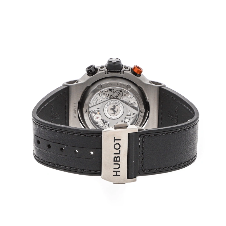 Hublot,Classic Fusion 45mm,45mm,Titanium Gold,Silver,Black,Skeleton,Automatic,72hours,In-house Caliber,526,526.NX.0124.VR