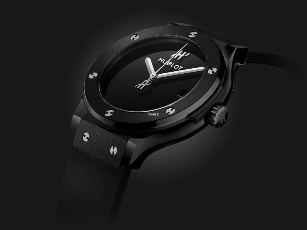 Hublot,Classic Fusion 38mm,38mm,Ceramic,Black,Day,Sapphire,Round,565,565.CX.1270.RX.MDM