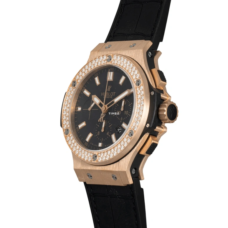 Hublot,Big Bang 44.50mm,44.50mm,Rose Gold,Black,Automatic,Chronograph,Day,301,301.PX.1180.GR.1104