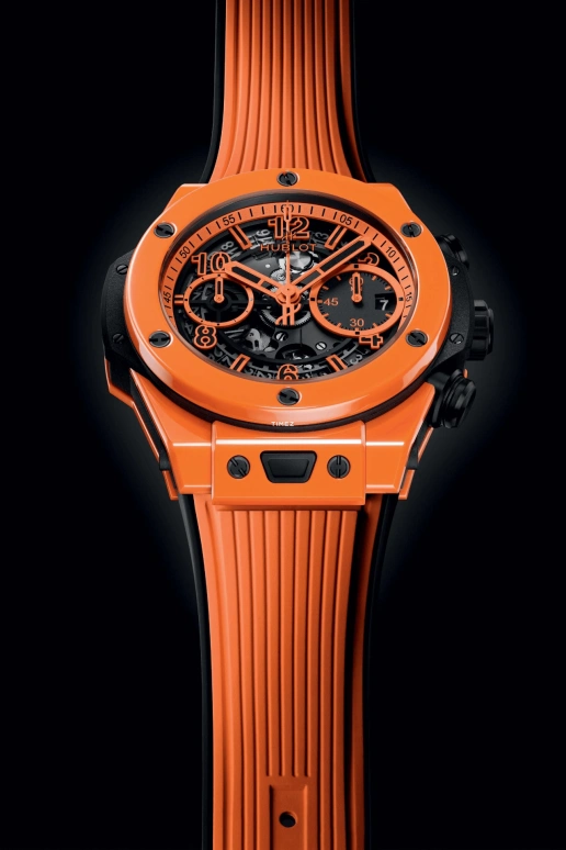 Hublot,Big Bang 42mm,42mm,Ceramic,Black,Automatic,Chronograph,Day,Flyback,Column Wheel,72hours,In-house Caliber,441,441.CU.5910.RX