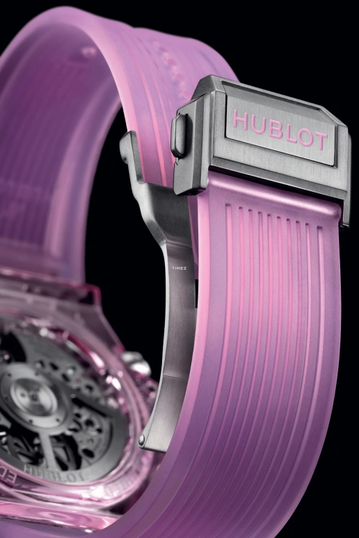 Hublot,Big Bang 42mm,42mm,Sapphire,Pink Red,Grey,Automatic,Chronograph,Day,Flyback,Column Wheel,72hours,In-house Caliber,441,441.JP.4890.RT