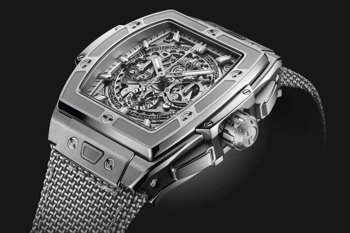 Hublot,Big Bang 42mm,42mm,Titanium,Grey,Automatic,Chronograph,Day,642,642.NX.0110.NR.HEC23