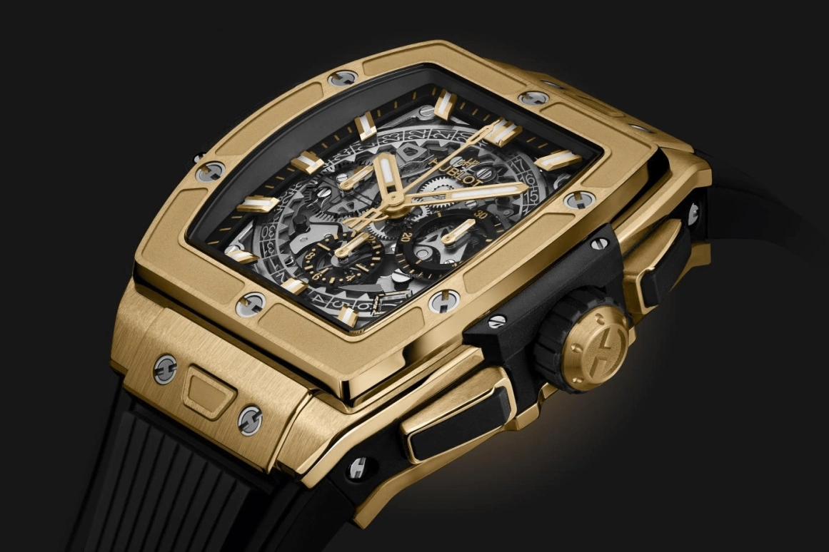 Hublot,Big Bang 42mm,42mm,Yellow Gold,Mirror,50hours,In-house Caliber,Sapphire,Crystal Glass,642,642.VX.0130.RX