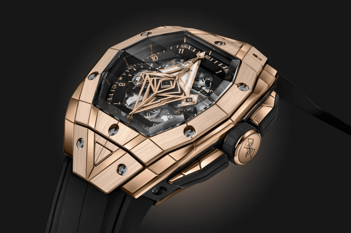 Hublot,Spirit of Big Bang 42mm,42mm,KING GOLD,Skeleton,Automatic,Chronograph,Day,648,648.OX.0108.RX.MXM23