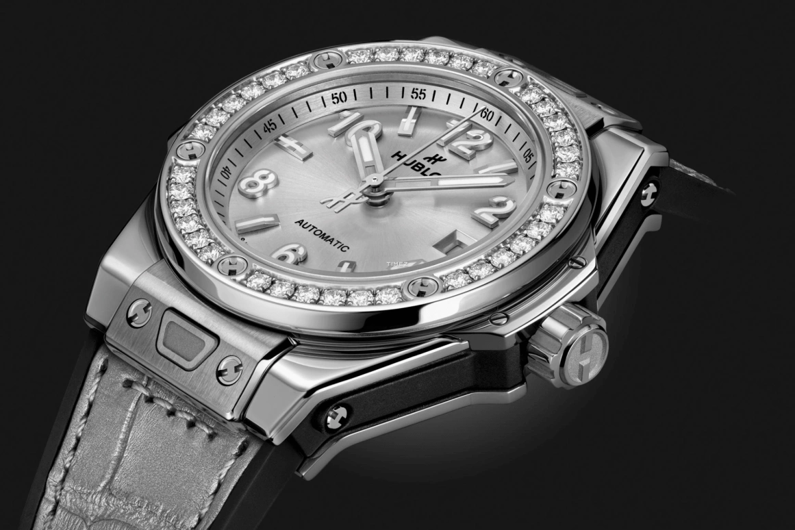 Hublot,Big Bang 33mm,33mm,Stainless Steel,Silver,Automatic,Day,40hours,485,485.SX.4310.LR.1204.JPN
