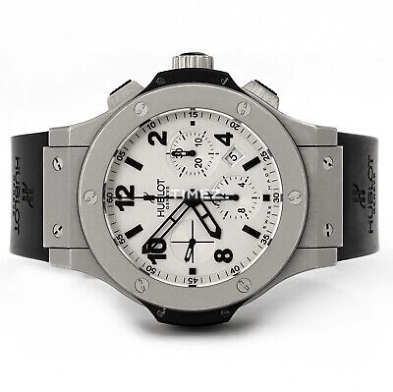 Hublot,Big Bang 44mm,44mm,Platinum,White,Automatic,Chronograph,Day,301,301.TI.450.RX