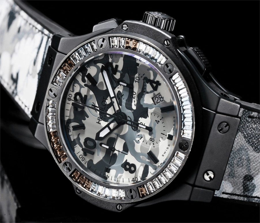 Hublot,Big Bang 44mm,44mm,Ceramic,Multi-Color,Automatic,Chronograph,Day,301,301.CI.8810.NR.1988