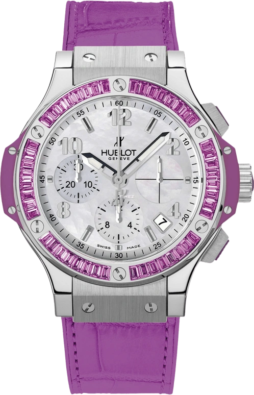 Hublot,Big Bang 41mm,41mm,Stainless Steel,White,Sapphire,Crystal Glass,Open,341,341.SV.6010.LR.1905