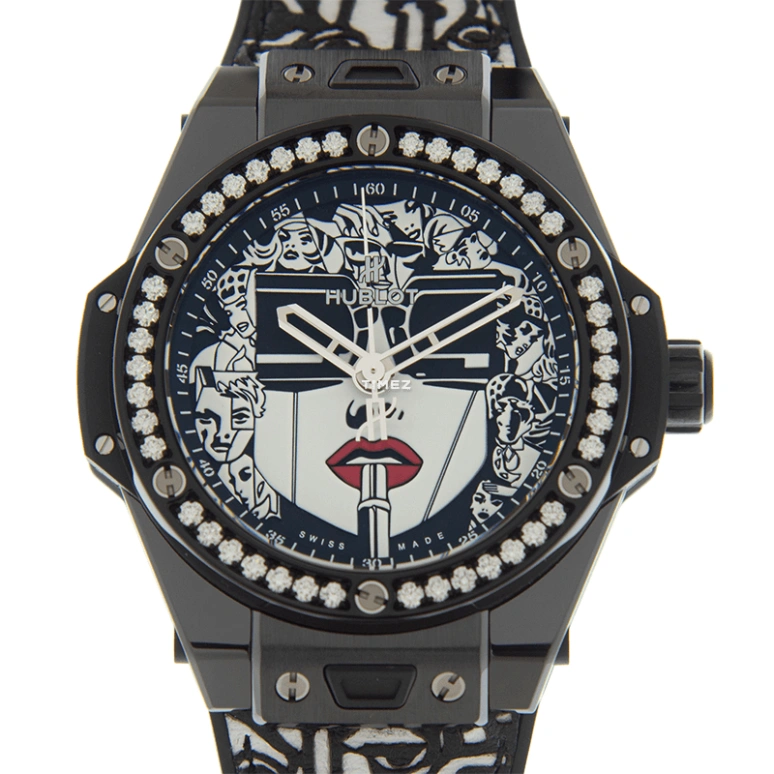 Hublot,Big Bang 39mm,39mm,Ceramic,White,Automatic,50hours,In-house Caliber,465,465.CX.1120.VR.1204.LIP20