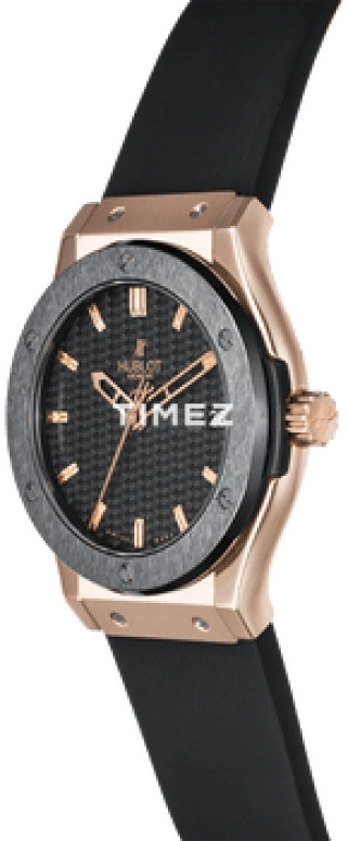 Hublot,Classic Fusion 45mm,45mm,Rose Gold,Ceramic,Black,Automatic,Day,Sapphire,Crystal Glass,511,511.PM.1780.RX