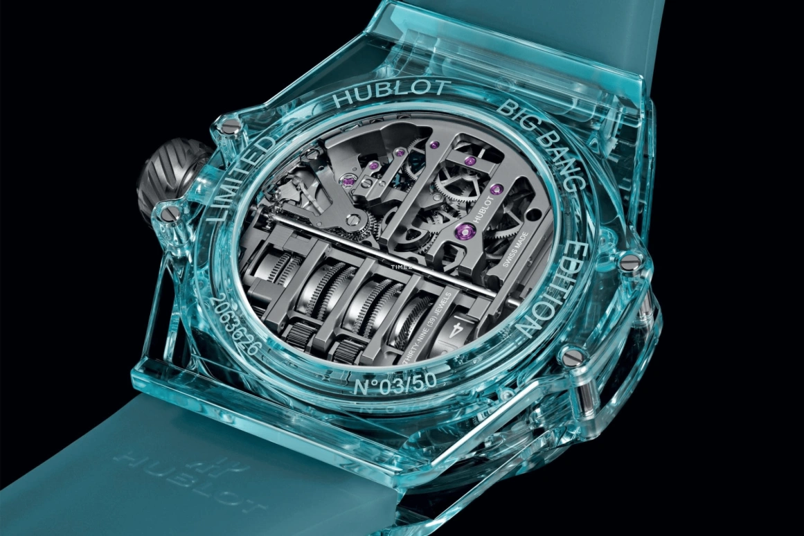 Hublot,Big Bang 45mm,45mm,Sapphire,Grey,Handwound,Power Reserve Indicator,336hours,911,911.JL.0129.RX