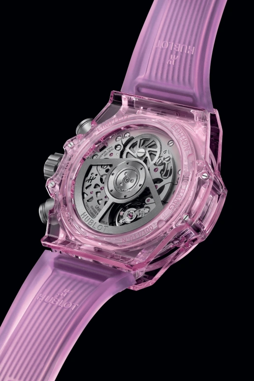 Hublot,Big Bang 42mm,42mm,Sapphire,Pink Red,Grey,Automatic,Chronograph,Day,Flyback,Column Wheel,72hours,In-house Caliber,441,441.JP.4890.RT