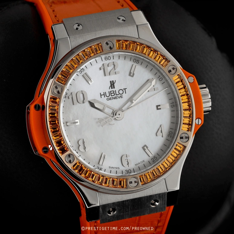Hublot,Big Bang 38mm,38mm,Stainless Steel,White,Quartz,In-house Caliber,Sapphire,Crystal Glass,361,361.SO.6010.LR.1906