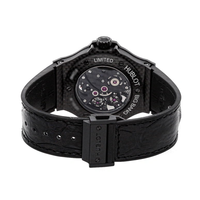 Hublot,Big Bang 44mm,44mm,Carbon,Skeleton,Grey,Automatic,Tourbillon,In-house Caliber,304,304.QX.1140.HR