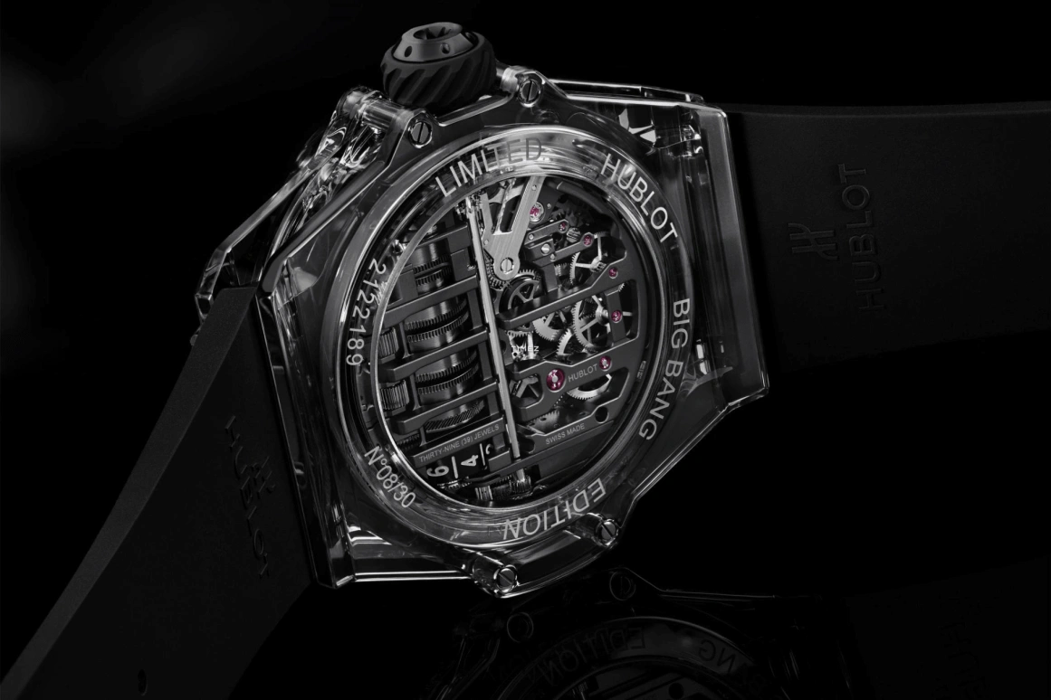 Hublot,MP 45mm,45mm,Sapphire,Black,Handwound,Power Reserve Indicator,336hours,911,911.JB.0140.RX