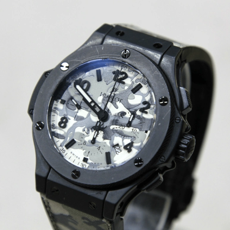 Hublot,Big Bang 44mm,44mm,Ceramic,Titanium Gold,Multi-Color,Automatic,Chronograph,Day,301,301.CI.8810.NR