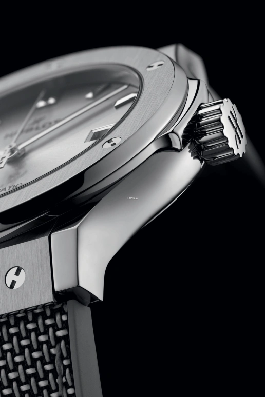Hublot,Classic Fusion 42mm,42mm,Titanium,Grey,Automatic,Day,42hours,542,542.NX.5610.NR.HEC24
