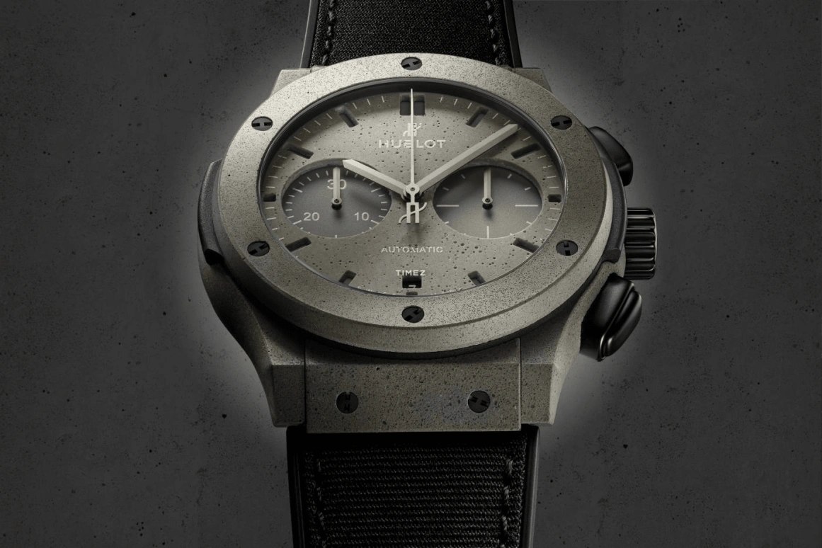 Hublot,Classic Fusion 45mm,45mm,Composite Concrete,Grey,Automatic,Chronograph,Day,521,521.XC.3604.NR.NYC20