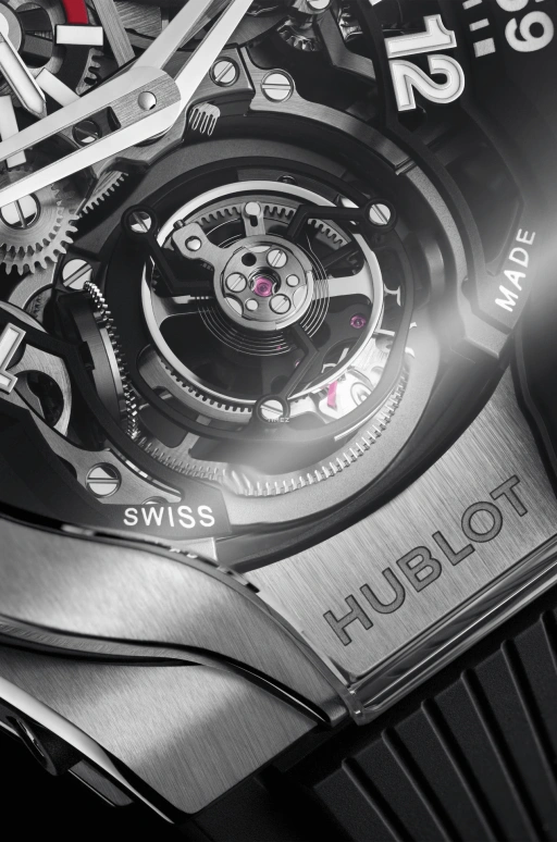 Hublot,MP 44mm,44mm,Titanium Gold,Black,Handwound,Power Reserve Indicator,Tourbillon,Retrograde,913,913.NX.1170.RX