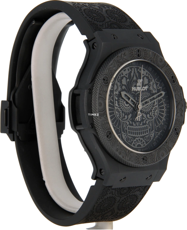 Hublot,Big Bang 44mm,44mm,Ceramic,Black,Automatic,42hours,In-house Caliber,316,316.CI.1410.RX.MEX17